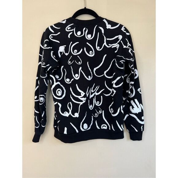 Gravel & Gold Boobs Sweatshirt - Picture 4 of 6